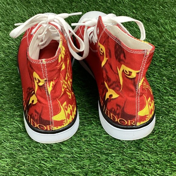Harry Potter Gryffindor High Tops Shoes 42 NEW - Picture 5 of 10